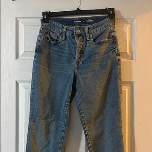Old Navy Women's Classic Blue Straight Leg Jeans